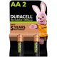Аккумулятор Duracell AA HR6 1300mAh * 2 (5000394039186 / 81367175) - изображение 1