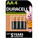 Аккумулятор Duracell AA HR6 2500mAh * 4 (5000394057203 / 5007308) - изображение 1