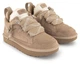 Женские зимние угги кроссовки бежевые UGG Lowmel Sneaker Beige 36р - 22.5см - изображение 2