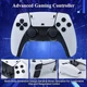 Беспроводная игровая ретро приставка к телевизору HDMI Game Stick M15 консоль приставка для игр Sega, PS1 - изображение 5
