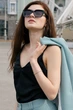 Жіноча шовкова майка на бретелях LadyLike 50 Чорний (ll2213930090449) - изображение 2