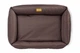 Лежак Harley and Cho Dreamer Brown Waterproof L 90x60 cm Коричневый Влагостойкий для собак (HC-003100482) - изображение 7