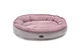 Овальный Лежак Harley and Cho Donut Soft Touch Pink L 100х70х21 cm Розовый для собак (HC-003102866) - изображение 11