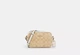 Женская сумка Coach Mini Jamie Camera Bag In Signature Canvas (белая) - изображение 5