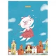 Комплект блокнотов А5 2х40арк склейка картон обкл без лін # крем блок TwinBook ШКОЛЯРИК - изображение 3