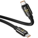 Дата кабель Hoco U143 Joy Type-C to Type-C 240W (1.2m) Black - изображение 5