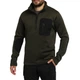 Термореглан Sturm Mil-Tec Thermo-fleece Zip Pullover Olive S (10817001) - изображение 3