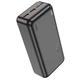 УМБ Power Bank Hoco J101B Astute 22.5W fully compatible 30000 mAh протоколы быстрой зарядки QC2.0/3.0, PD, FCP и AFC разъем Micro-USB Black - изображение 1