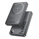 УМБ Power Bank Hoco Q34 Clever PD20W магнитный с цифровым дисплеем 10000mAh интерфейс Type-C, Magsafe Серый - изображение 1