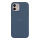 Противоударный Чехол Silicone Case Full Size (AA) для iPhone 11 70.Deep Navy - изображение 1