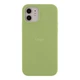 Протиударний Чохол Silicone Case Full Size (AA) для iPhone 11 01.Mint - зображення 1