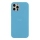 Противоударный Чехол Silicone Case Full Size (AA) для iPhone 12 Pro Max 53.Cornflower - изображение 1