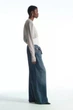 Кардиган жіночий укорочений COS cropped wool-blend cardigan 1228237003 S Сірий - зображення 3