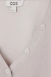 Кардиган жіночий укорочений COS cropped wool-blend cardigan 1228237003 S Сірий - зображення 6