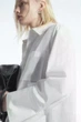 Сукня жіноча COS deconstructed midi shirt dress 1228158001 36 Білий - изображение 2