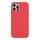 Противоударный Чехол Silicone Case Full Size (AA) для iPhone 12/12 Pro 90.Amaranth Purple - изображение 1