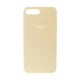 Чохол Premium Silicone Case Full Size (AA) для iPhone 7 Plus/8 Plus 60.Crem Yellow - зображення 1
