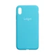 Чохол Premium Silicone Case Full Size (AA) для iPhone X/Xs 16.Blue - изображение 1