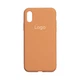 Протиударний Чохол Silicone Case Full Size (AA) для iPhone X/Xs 49.Papaya - зображення 1