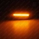 Повторители поворота 01 бегущие для GM Opel Chevrolet Cadillac Ravon светодиодные (LED) чёрные 2 шт. (оранжевый) - изображение 7