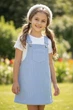 Подростковый вельветовый сарафан для девочки Ласточка 25_3028 140-146 см Голубой - изображение 6