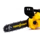 Безщіткова акумуляторна пила TigerKraft TG33 PRO (21V 5Ah) Ланцюгова АКБ пила шина 30 см з дисплеєм - зображення 13