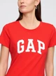 Футболка бавовняна довга жіноча GAP 224160815 L Червона (1159851005) - зображення 4