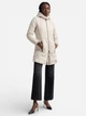 Куртка демисезонная с капюшоном женская Armani Exchange 466943401 XL Молочная (1159851096) - изображение 1