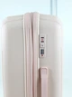Чемодан средний пластиковый прочный 66×40×26 см Розовый - изображение 8