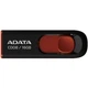 USB флеш накопичувач ADATA 16Gb C008 Black/Red USB 2.0 (AC008-16G-RKD) - зображення 1