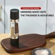 Млин для спецій солі перцю Duo Grinder регульований помел Чорний (28644) - зображення 4