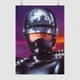 Постер Робокоп, Робот-полицейский, RoboCop, культовое кино, A3 42×30 см (id0350) - изображение 1
