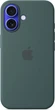 Чохол Silicone Case with MagSafe для Apple iPhone 16 (MYY83) Lake Green - зображення 1