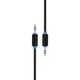 Кабель мультимедийный Jack 3.5mm папа/Jack 3.5mm папа 0.5m Prolink (PB105-0050) - изображение 1