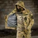 Тактическая куртка Restart SoftShell с подкладкой Omni-Heat мультикам размер S - изображение 1