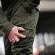 Флисовый спортивный костюм Tarantul со вставками из плащевки Кофта + Брюки олива размер L - изображение 8