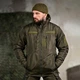 Тактическая форма Northern Куртка с капюшоном + Брюки с подтяжками олива размер XL - изображение 7