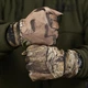 Рукавиці повнопалі Sizen Softshell на флісі камуфляж розмір універсальний - зображення 5