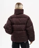 Женская зимняя куртка Tur Wear Хлоя утепленная синтепухом шоколадная размер S-M - изображение 8