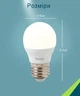 Світлодіодна лампа Feron LB380 E14 4W 2700К (білий теплий) (LB380/2700) - зображення 3