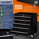Инструментальная тележка Masko для мастерской 770 x 335 x 690 мм Металлический шкаф (5 ящиков) - изображение 3