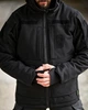 Куртка 7.62 Tactical Pocket SoftShell з подовженими манжетами чорна розмір L - зображення 4