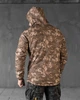 Куртка SoftShell з капюшоном на синтепоні піксель розмір S - зображення 2
