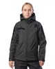 Жіноча Куртка R- Military SoftShell на флісі чорна розмір S - зображення 1