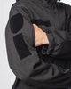 Жіноча Куртка R- Military SoftShell на флісі чорна розмір S - зображення 5