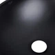 Раковина накладная Qtap Dove 415х340 овальная, черная матовая (QT06116062AMB) - изображение 5