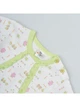 Пижама для девочки малышки бело зеленая 86р Арт. 130 Kazan bebe - изображение 3