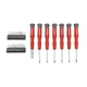 Набор отверток с комплектом насадок, 114 ед., Cr-V INTERTOOL VT-3372 - изображение 12