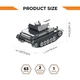 Коллекционная модель-конструктор Metal Time World of Tanks Танк Pz.Kpfw. II Ausf. G (MT061) - изображение 14