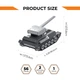 Коллекционная модель-конструктор Metal Time World of Tanks Танк AMX-13/75 (MT068) - изображение 15